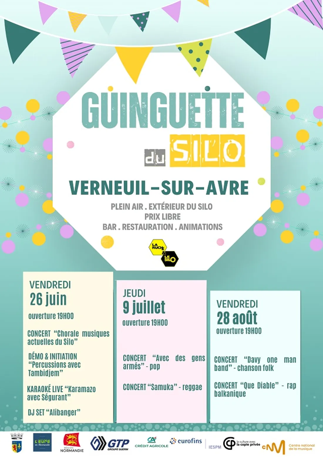 VERNEUIL-SUR-AVRE (27) - Guinguette du Silo
