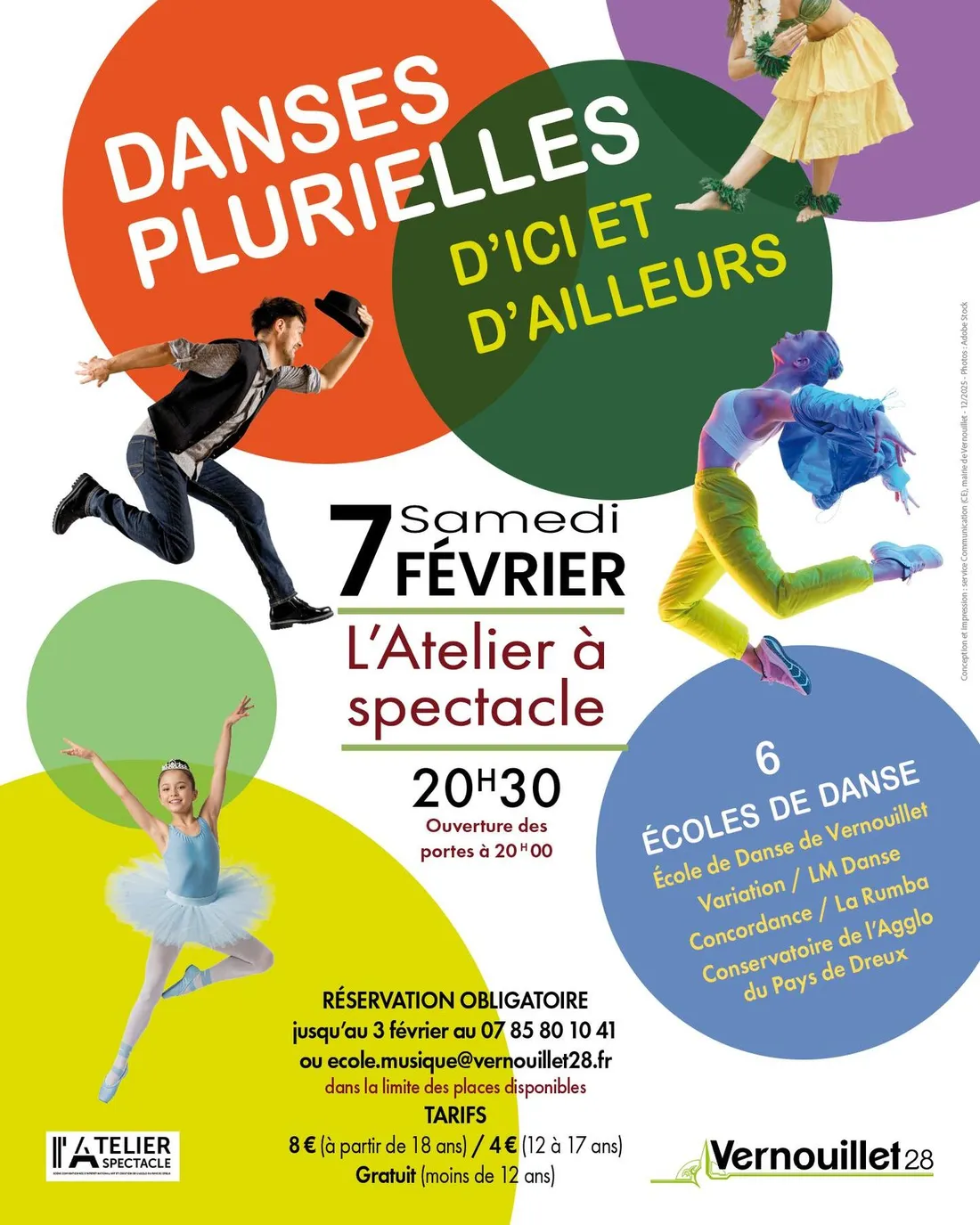 VERNOUILLET : Spectacle : Danses plurielles d'ici et d'ailleurs