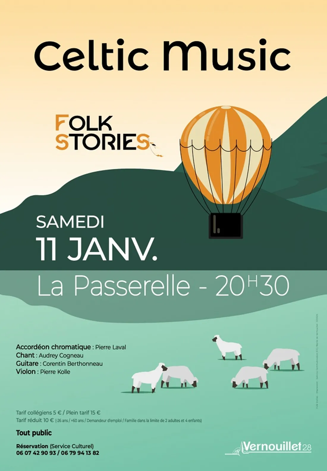 VERNOUILLET - Concert : Celtic Music