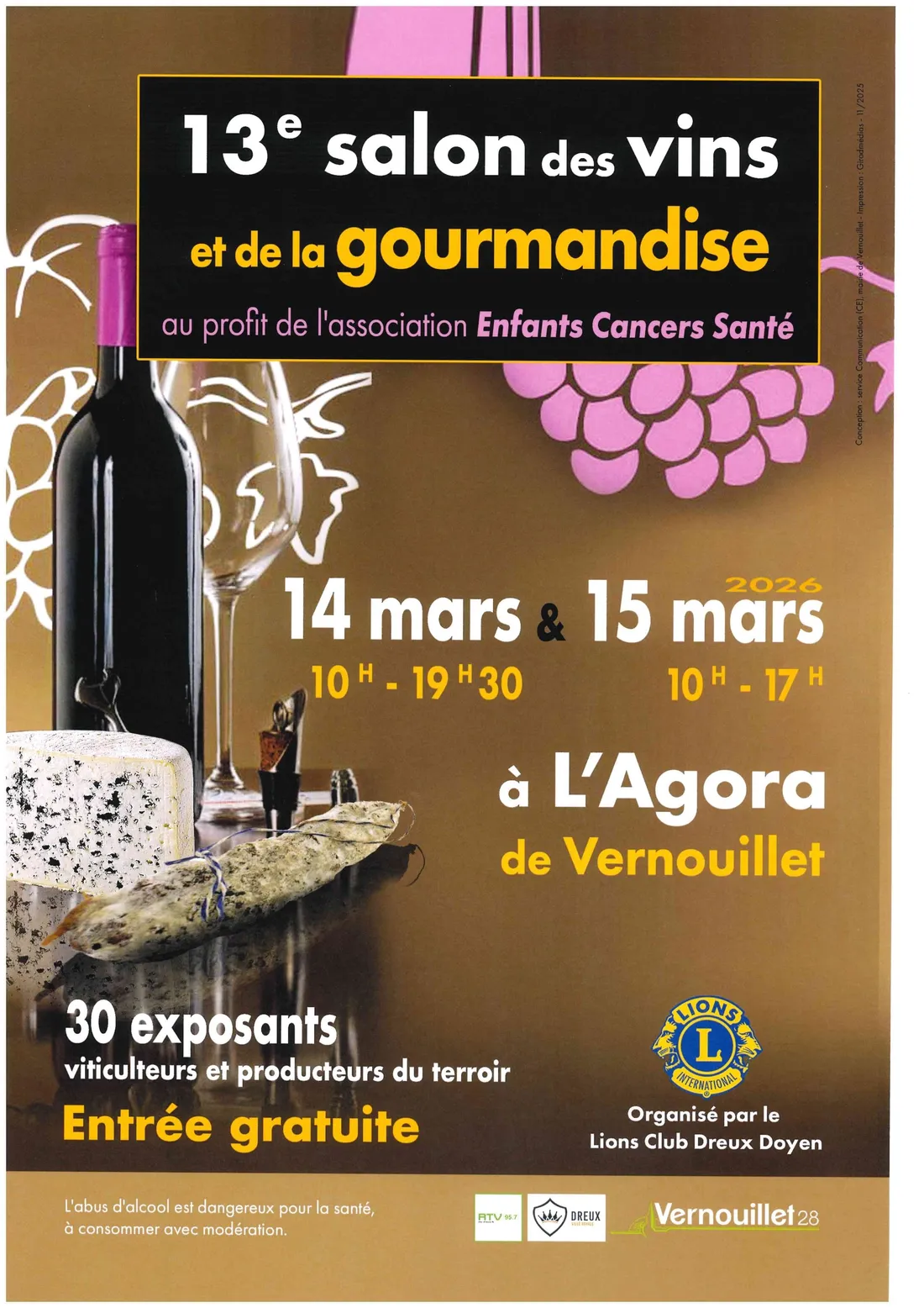 VERNOUILLET - 13e salon des vins et de la gourmandise