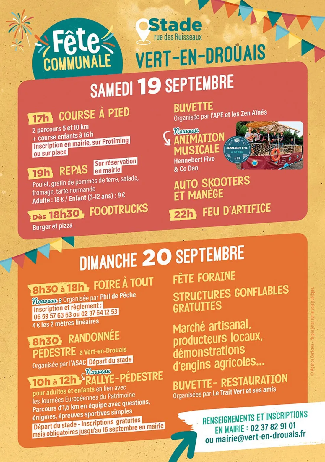VERT-EN-DROUAIS - Fête communale
