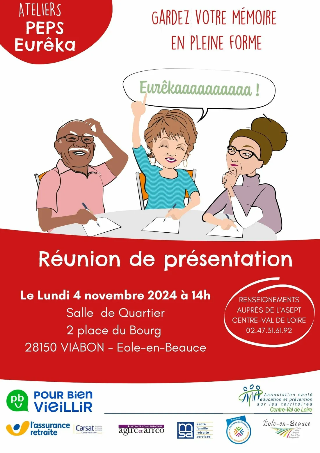 VIABON - Réunion de présentation atelier mémoire