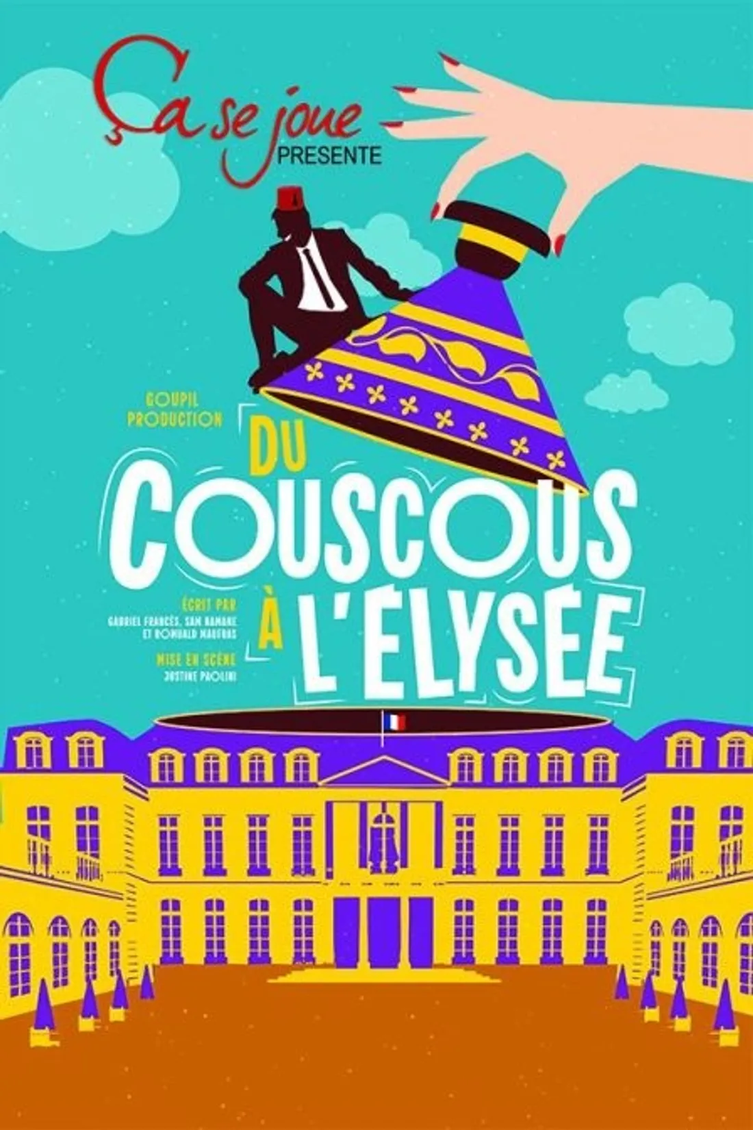 VIBRAYE (72) - Théâtre : Du couscous à l’Élysée
