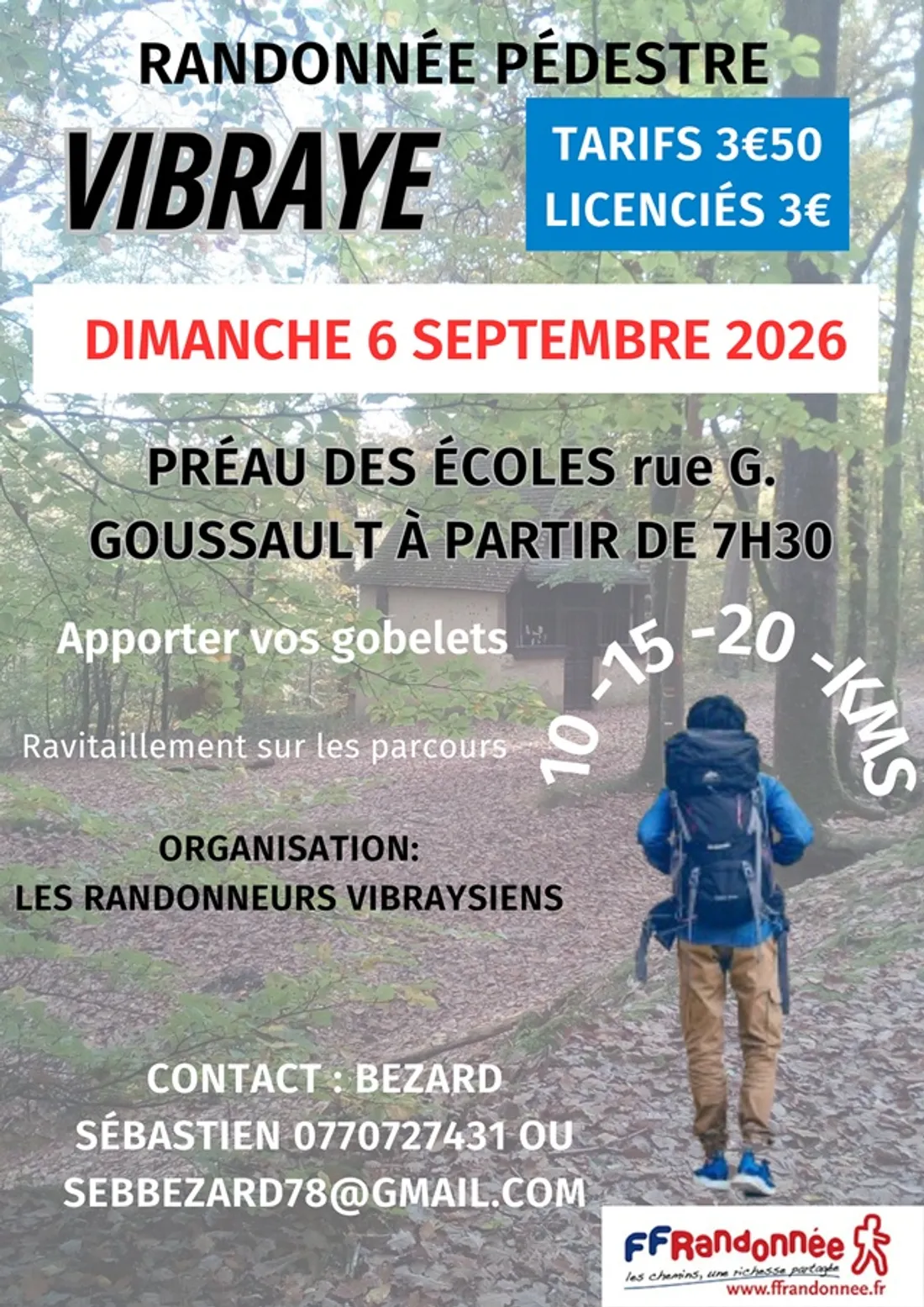VIBRAYE (72) - Randonnée pédestre