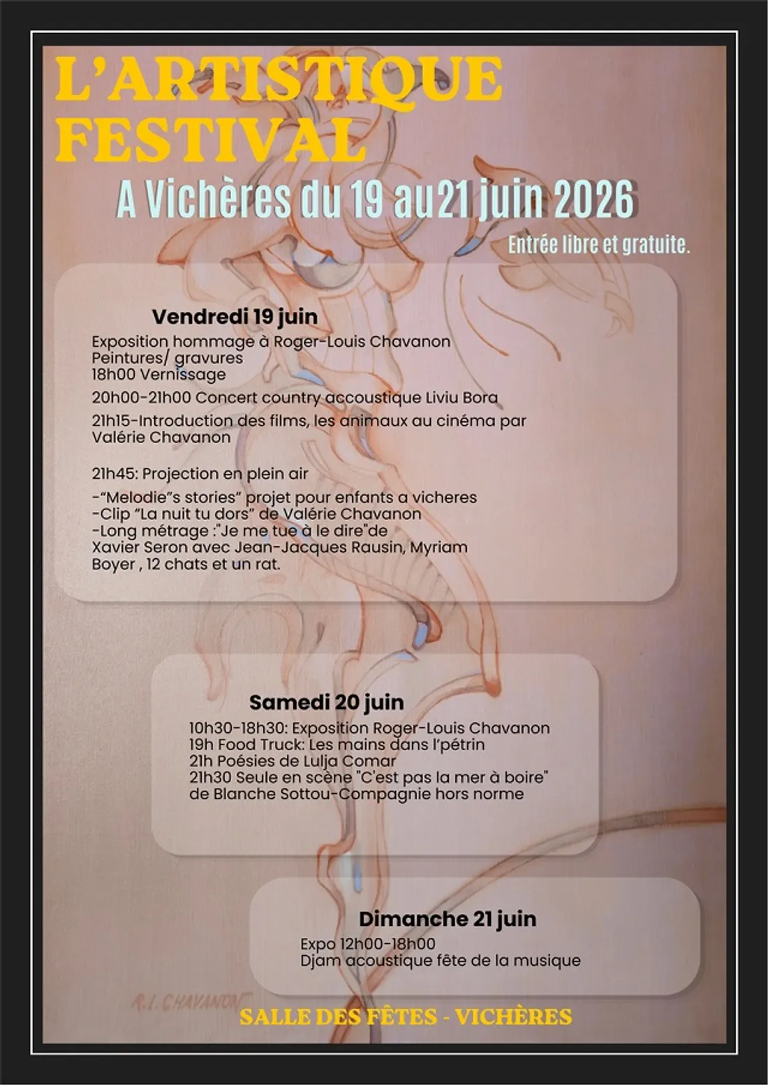 VICHÈRES - L'Artistique Festival