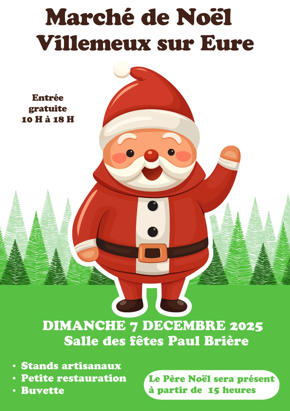 VILLEMEUX-SUR-EURE - Marché de Noël