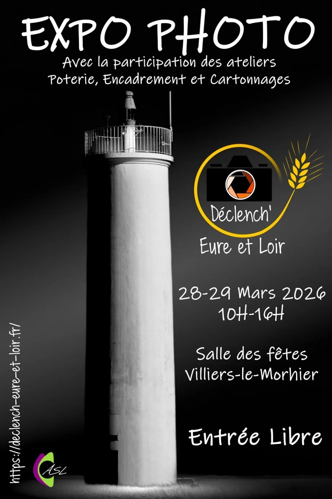 VILLIERS-LE-MORHIER - Expo photo Declench' Eure-et-Loir