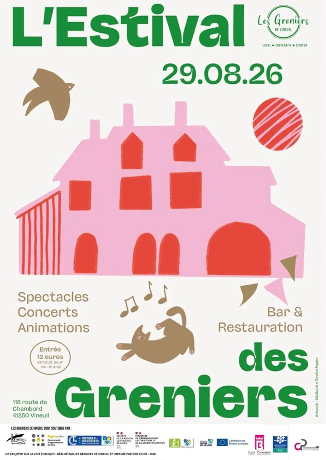 VINEUIL (41) - L'Estival, le festival des Arts du spectacles