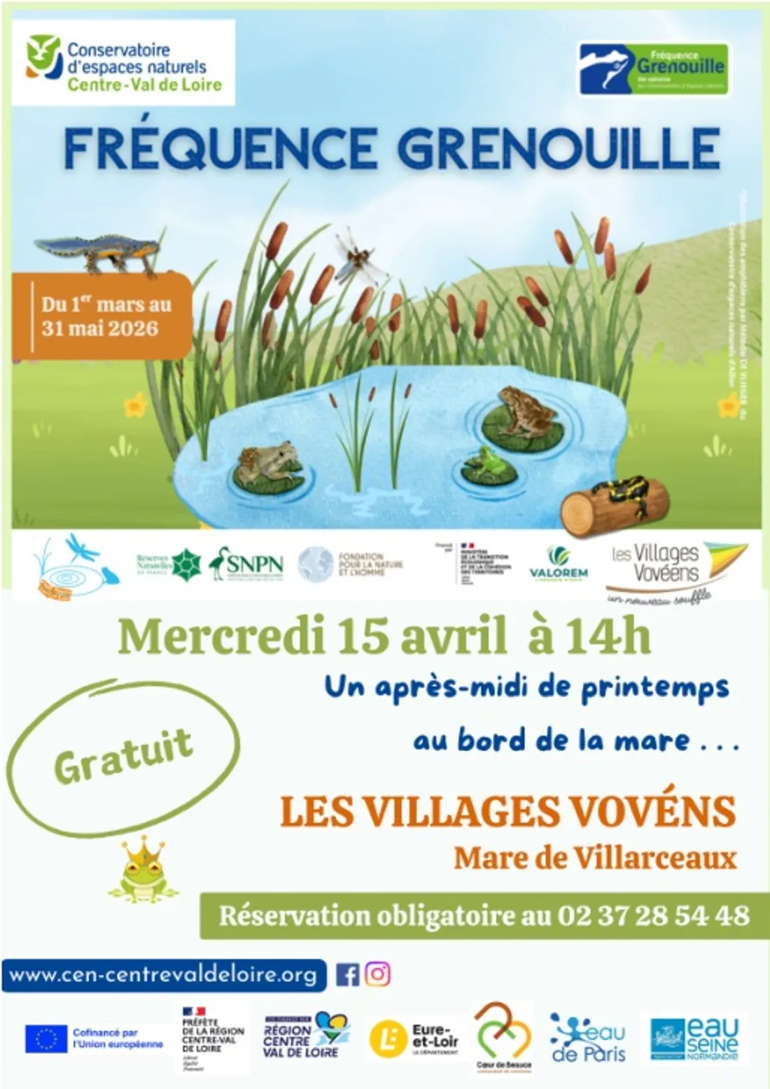 VOVES - Nature : Le secret des mares