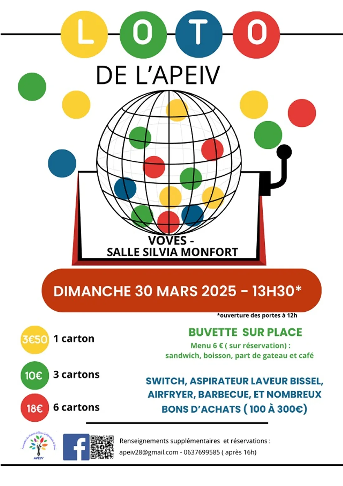 VOVES - Loto de l'APEIV