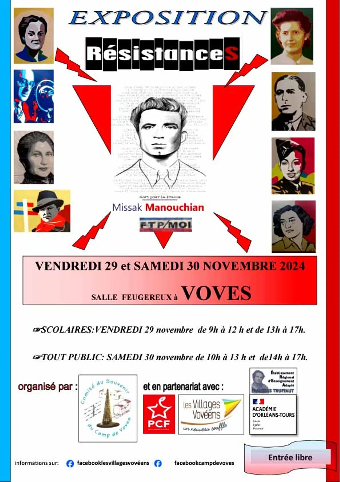 VOVES - Exposition : Résistances
