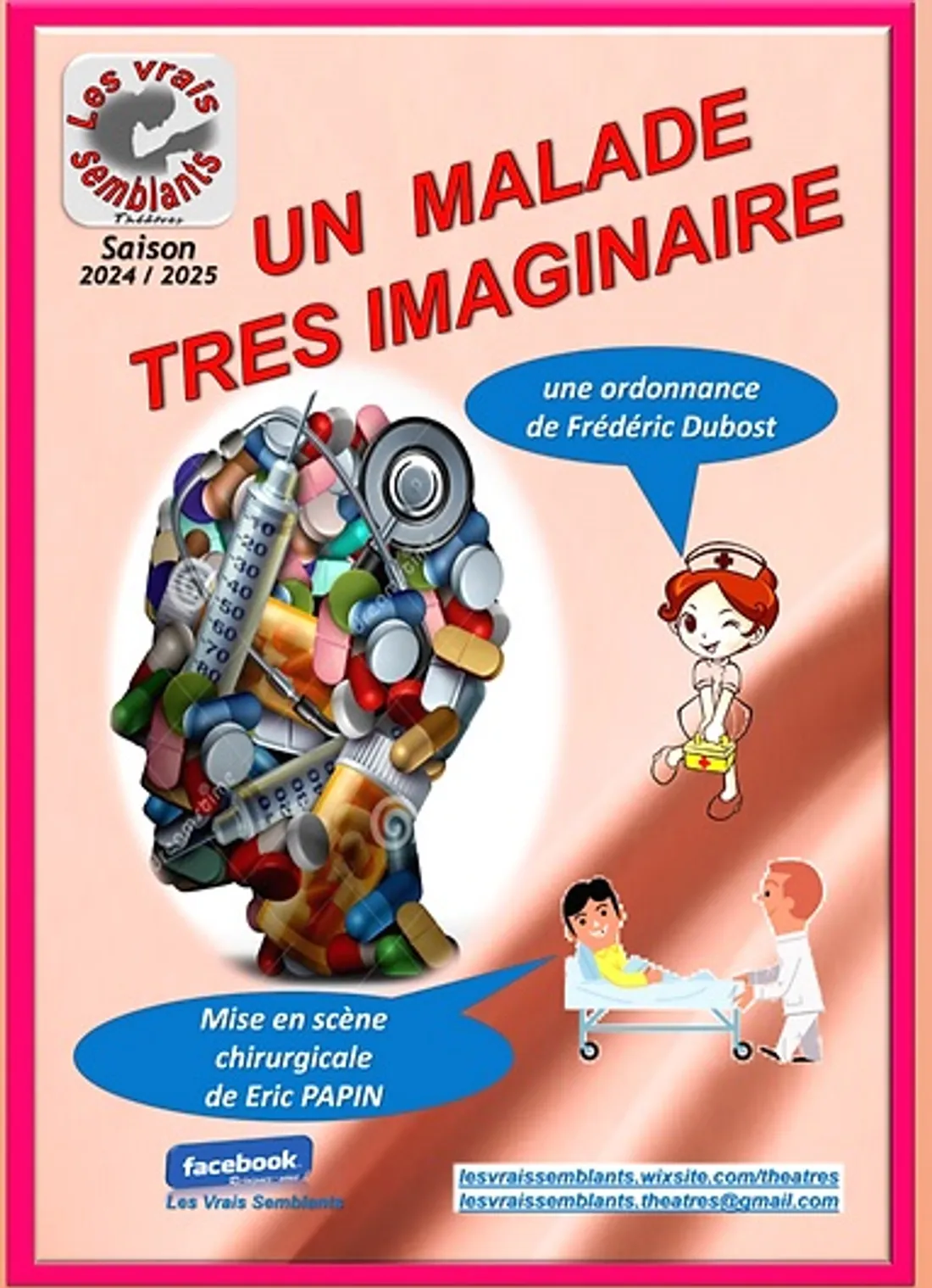 Un malade très imaginaire  Les Vrais Semblants