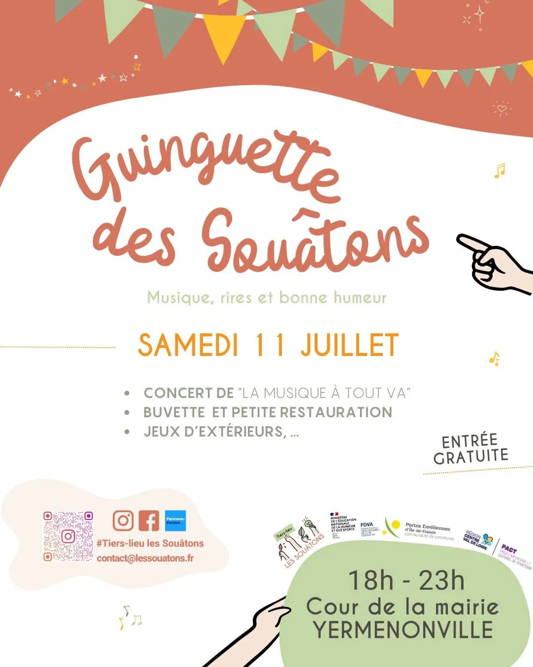 GALLARDON - Guinguette des Souâtons : La Musique à Tout Va