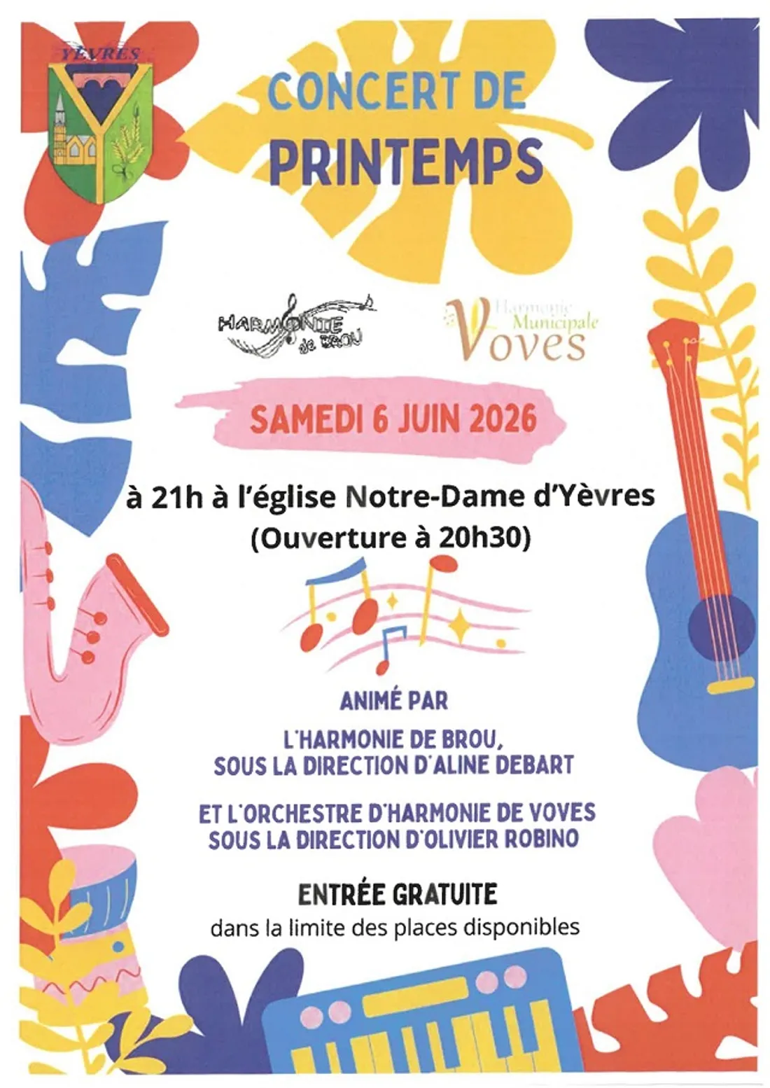 YÈVRES - Concert de printemps