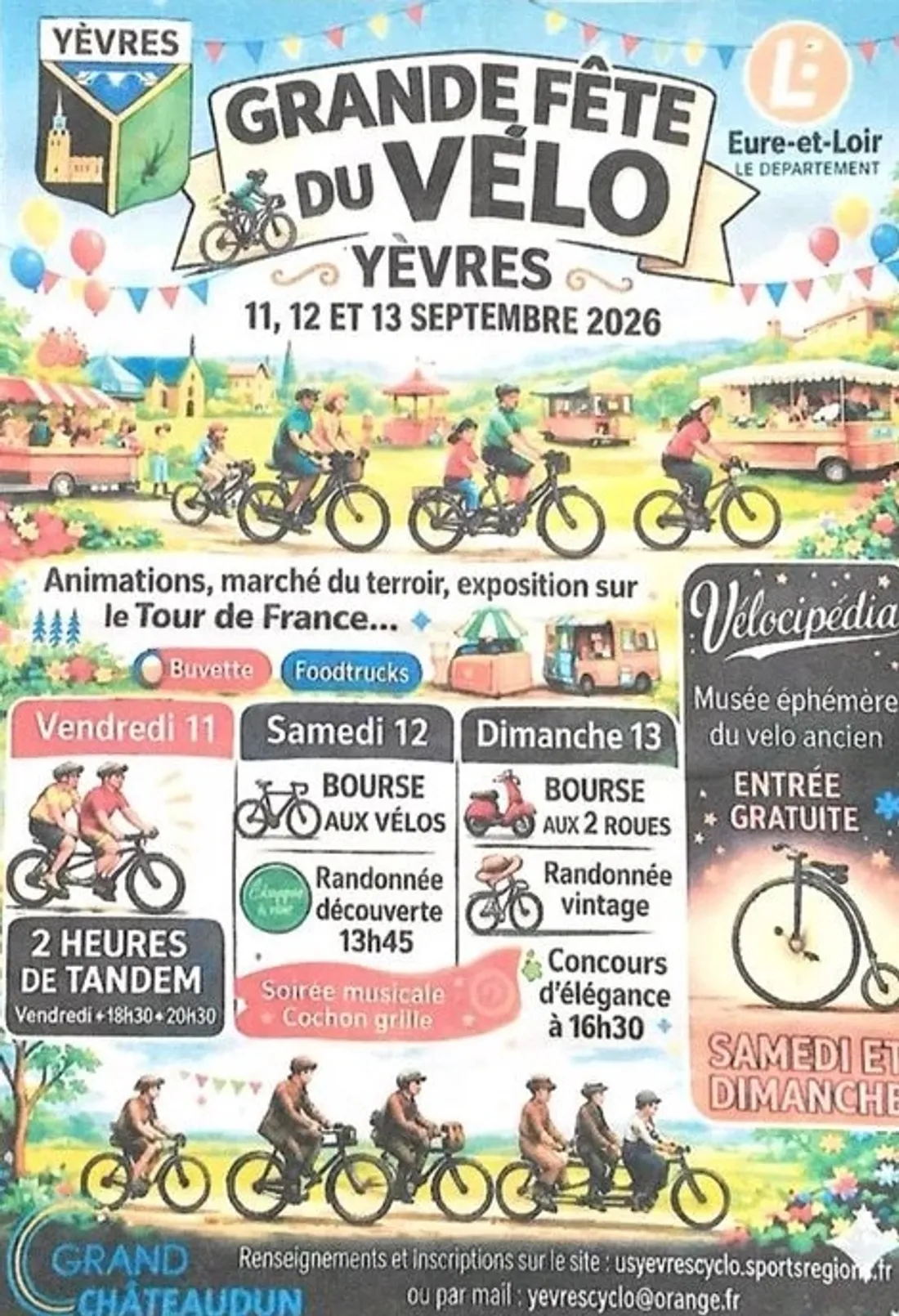 YÈVRES - Grande fête du Vélo