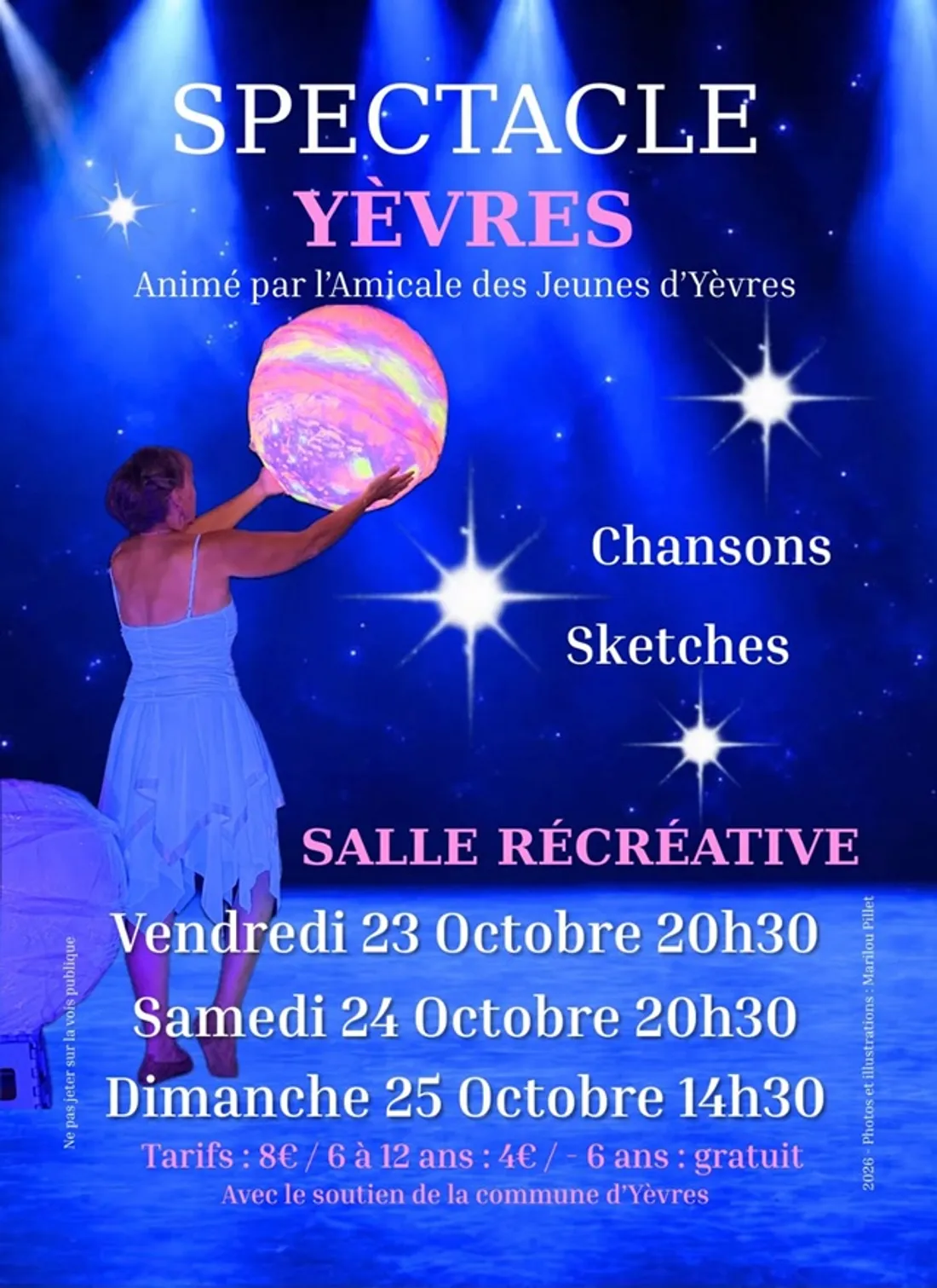 YÈVRES - Spectacle de l'Amicale des Jeunes