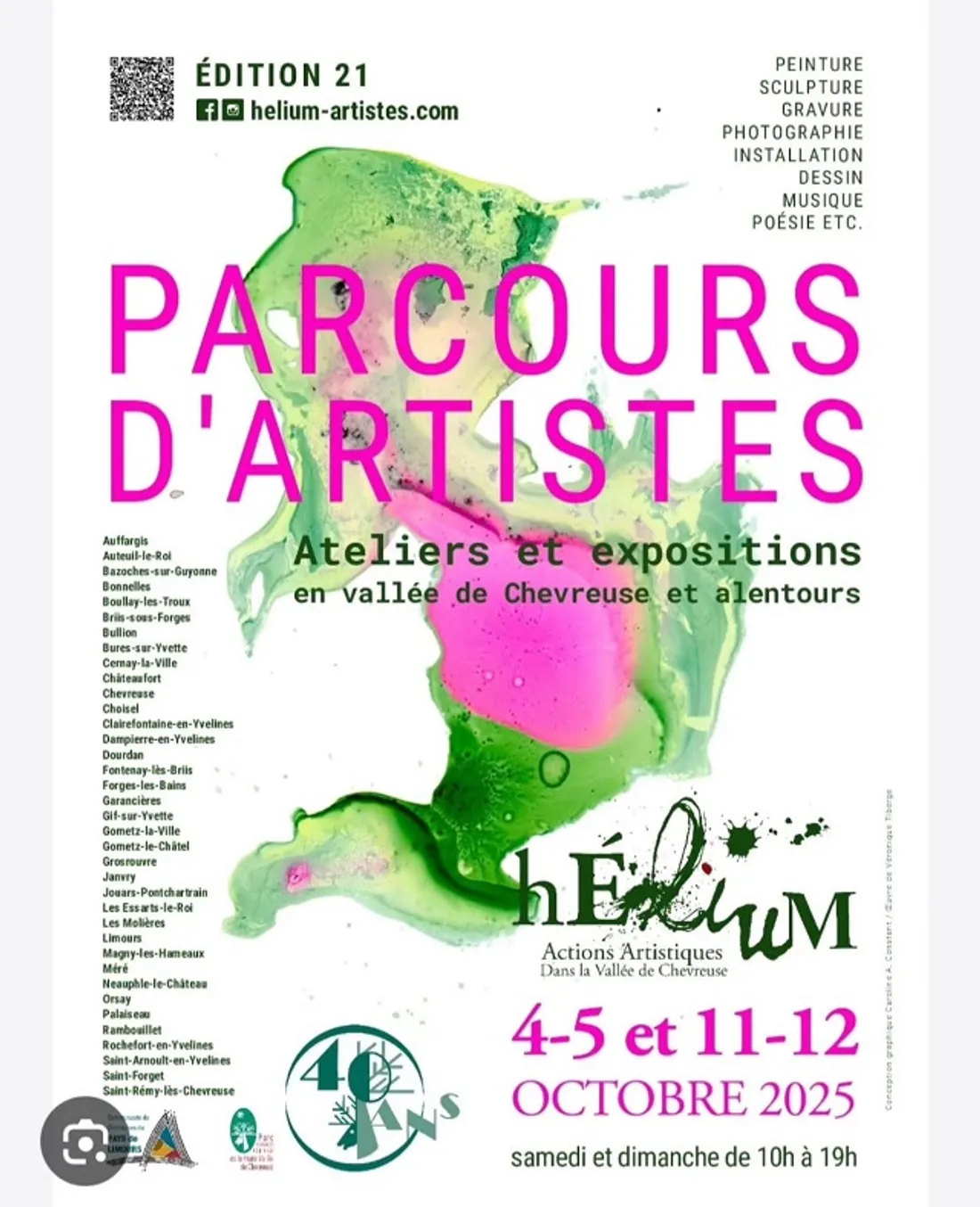 YVELINES - Parcours d'artistes en vallée de Chevreuse et alentours