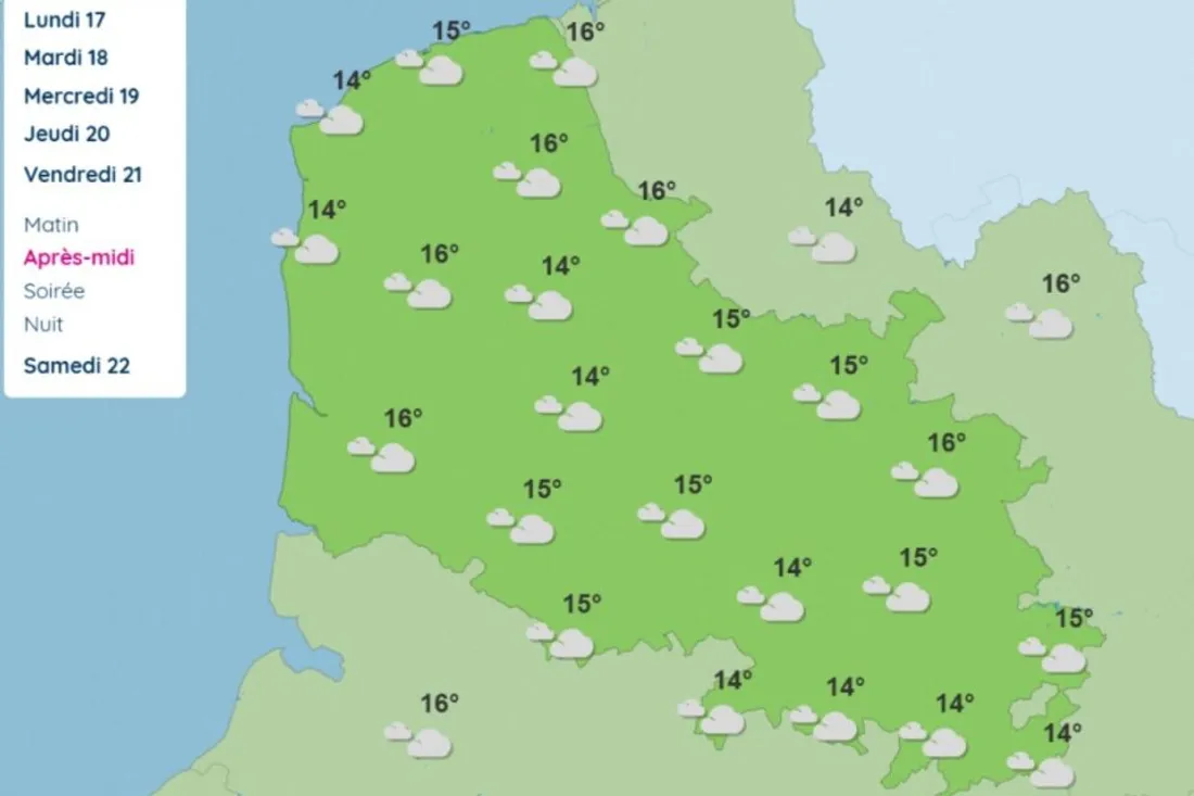 Une hausse des températures conséquente va s’opérer au milieu de cette semaine du 17 février