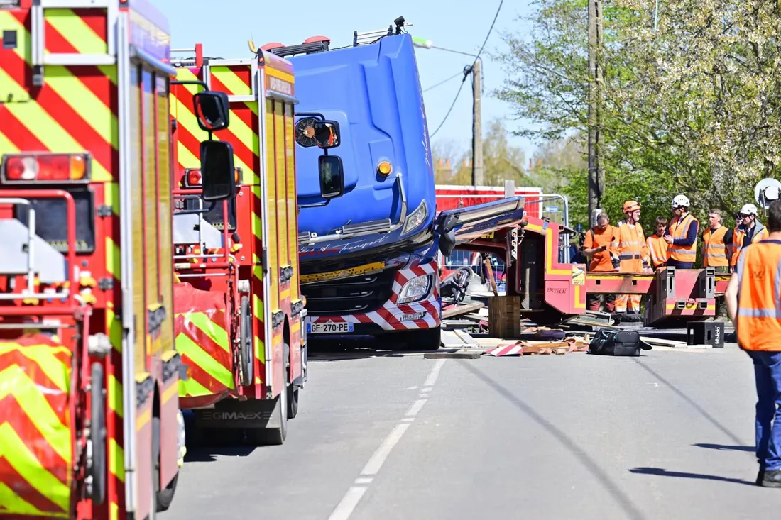 accident train bully les mines 