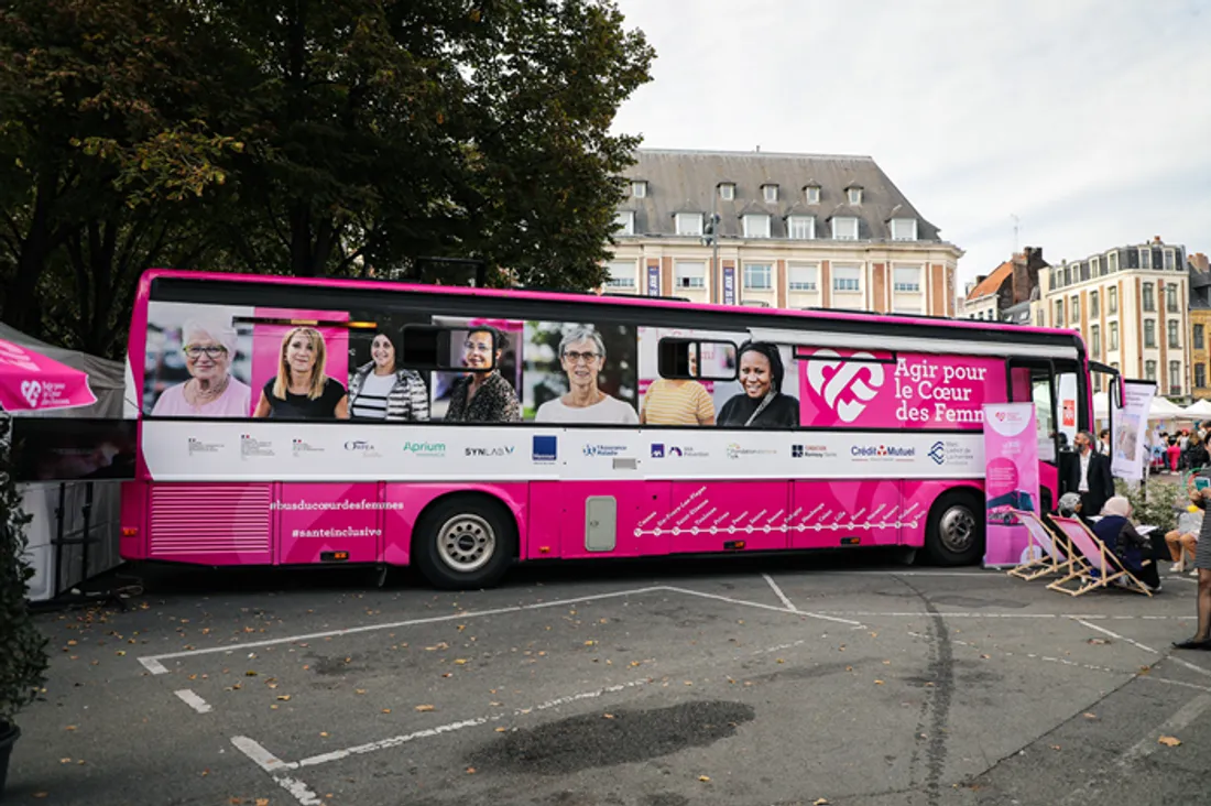 Bus du coeur des femmes lille