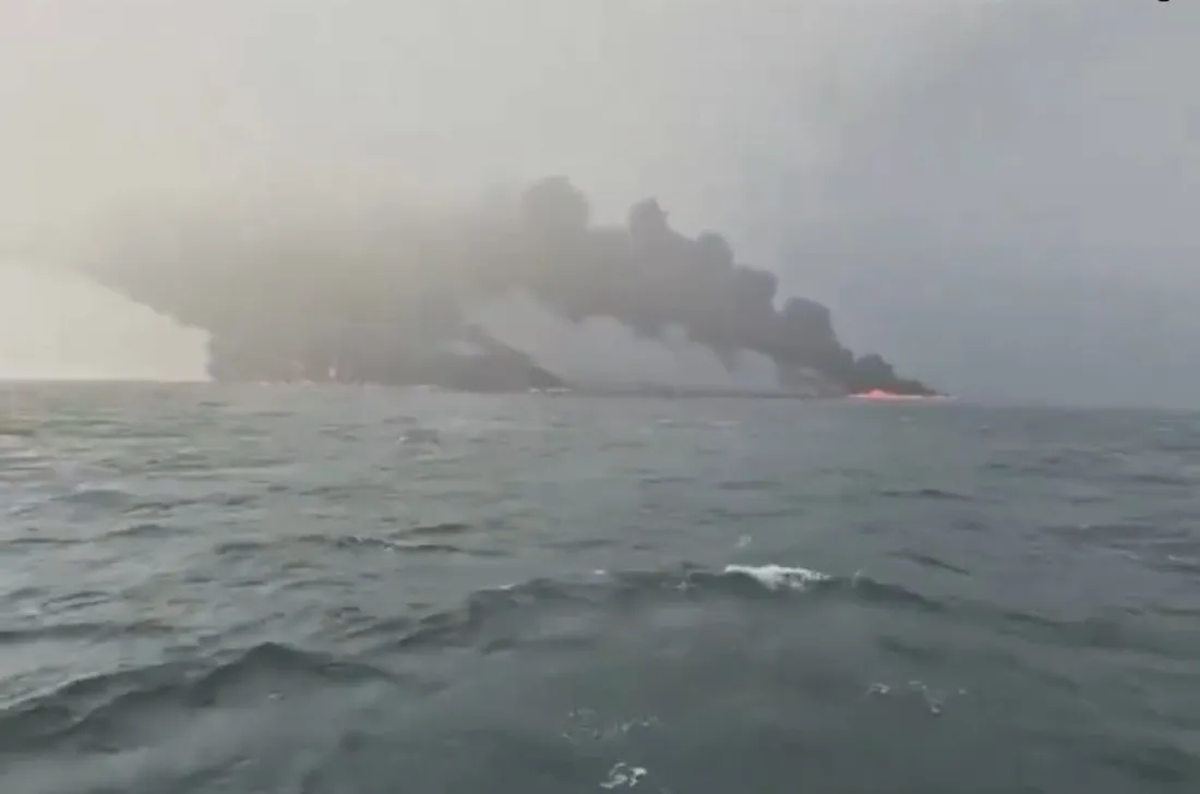 collision mer du nord 