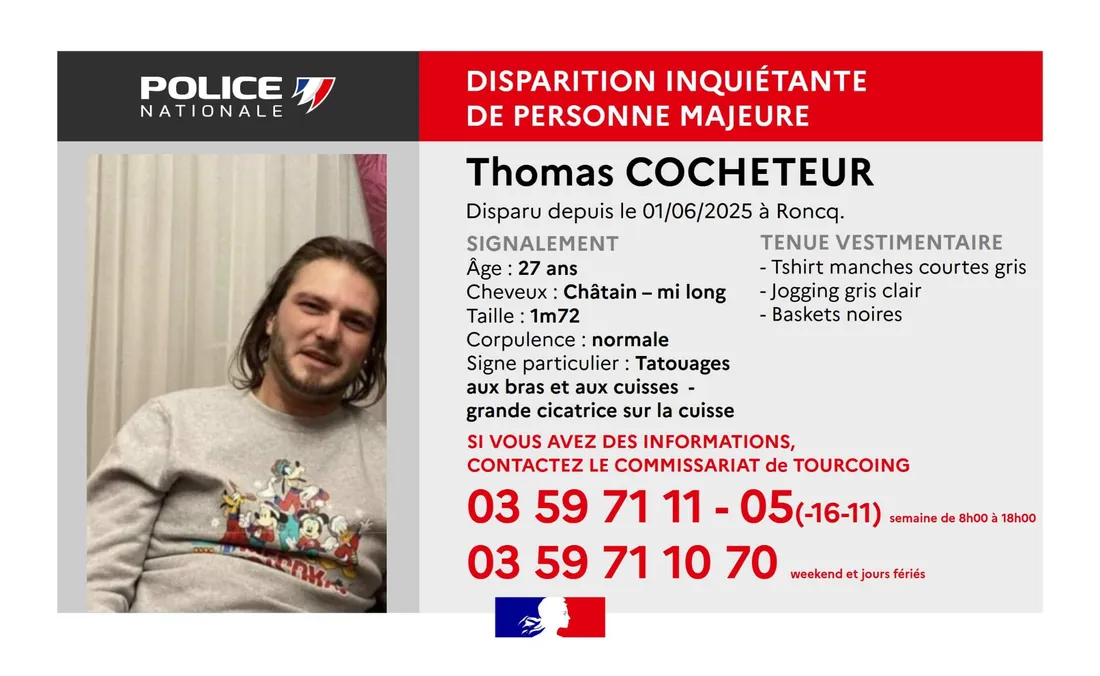 Disparition Thomas 
