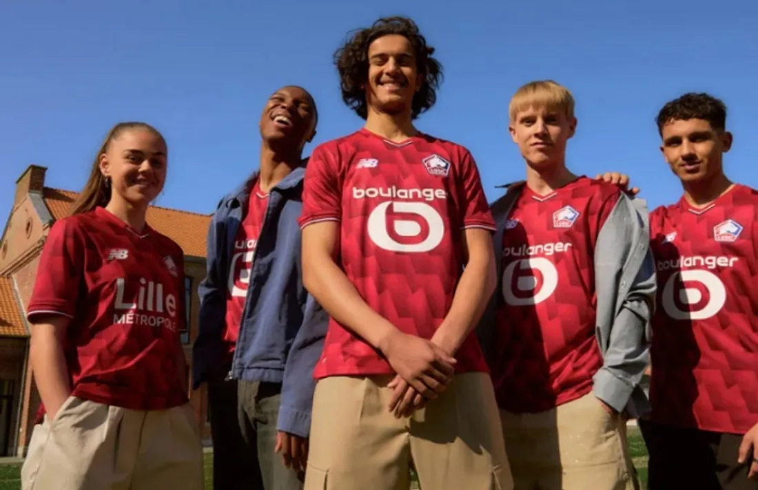 Losc nouveau maillot