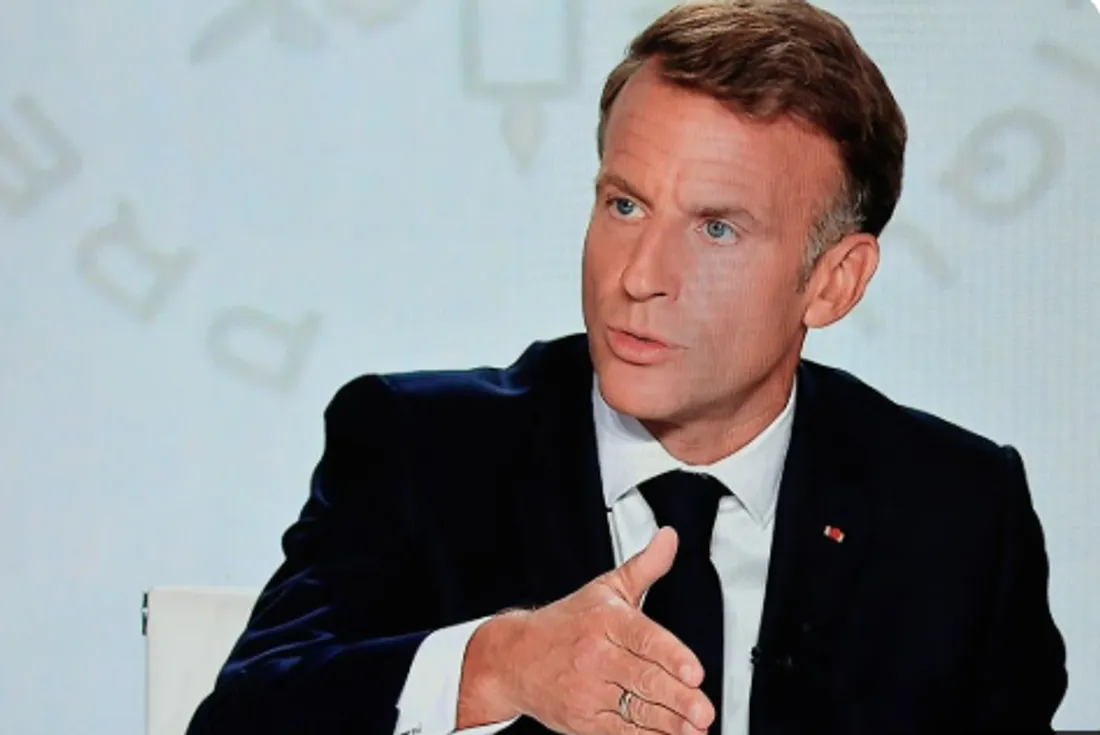 macron itw carburant
