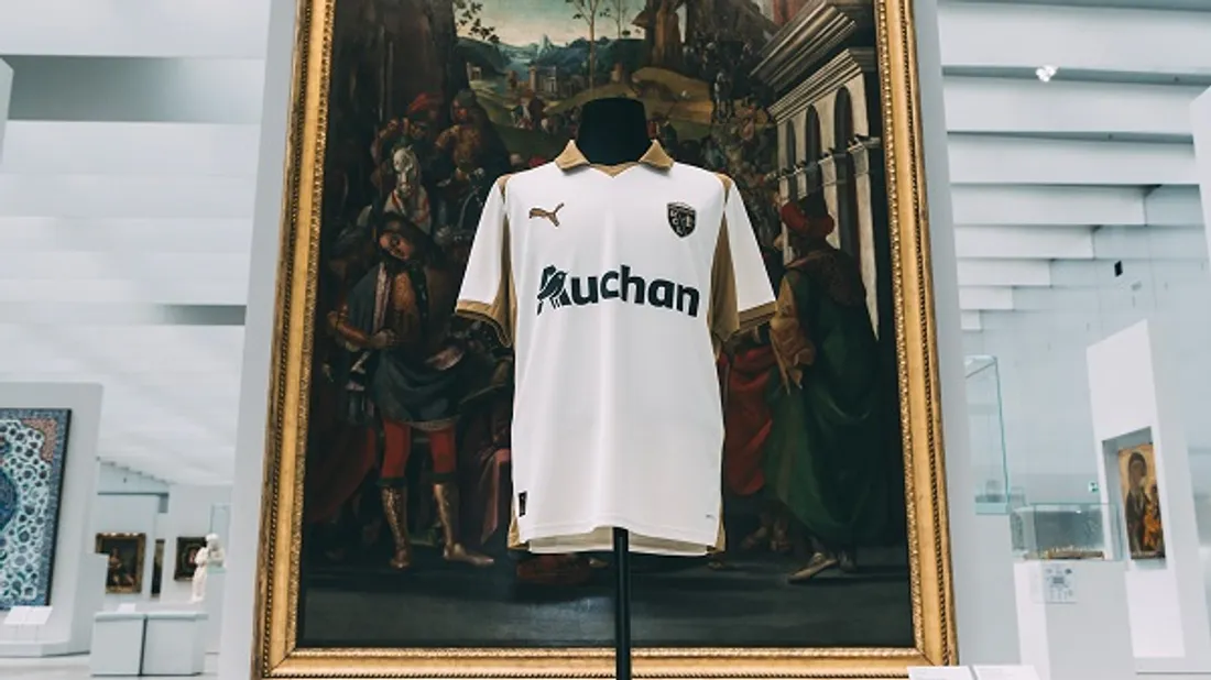 nouveau maillot rc lens