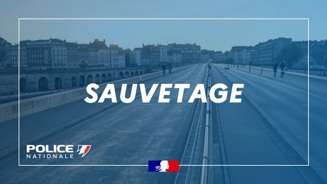 sauvetage police étudiant