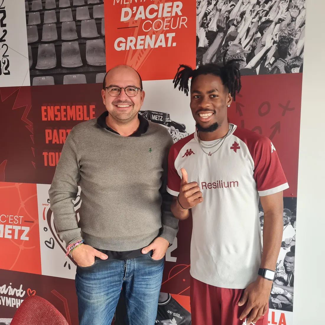 Doriand et Michel Mboula