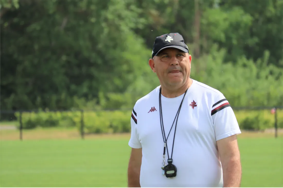 Frédéric Antonetti, entraîneur du FC Metz / Joscelyn Lapart