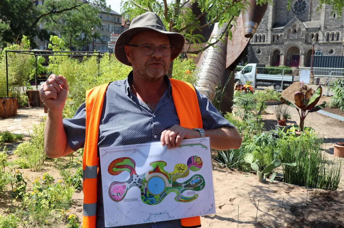 Le jardin de la Comédie / Joscelyn Lapart