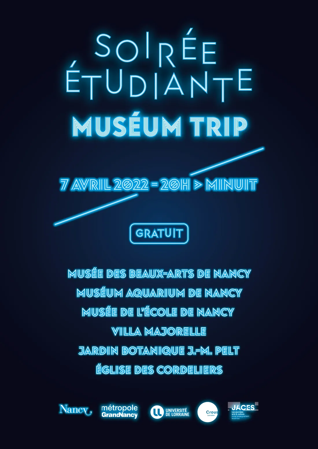 Rendez-vous ce jeudi 7 avril 