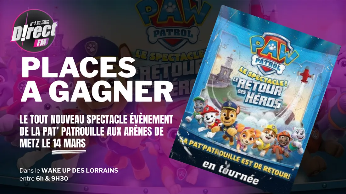 PAT PATROUILLE CONCOURS ARENES DE METZ
