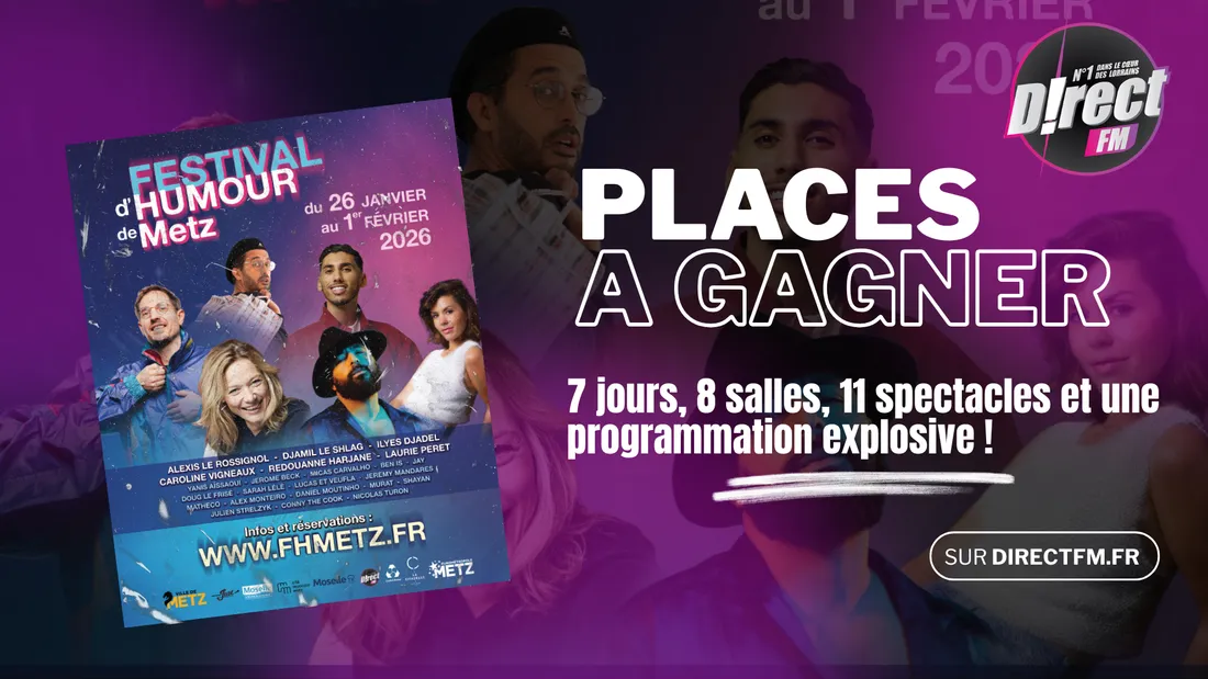 CONCOURS FESTIVAL DU RIRE DIRECTFM