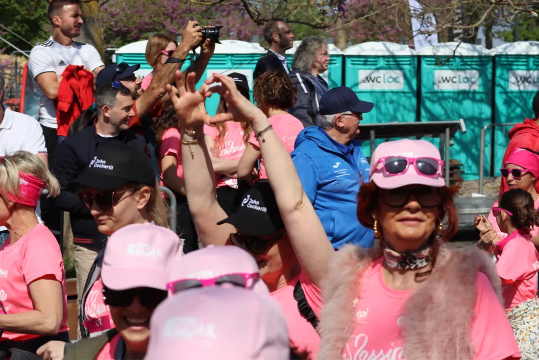 L'ambiance est bon enfant ! 