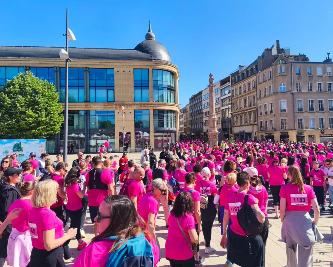 La Messine 2026 au départ de la place de la République. 