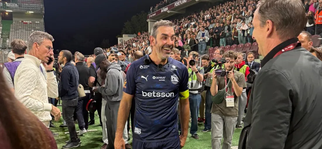 Une soirée de rêve pour Robert Pirès. 
