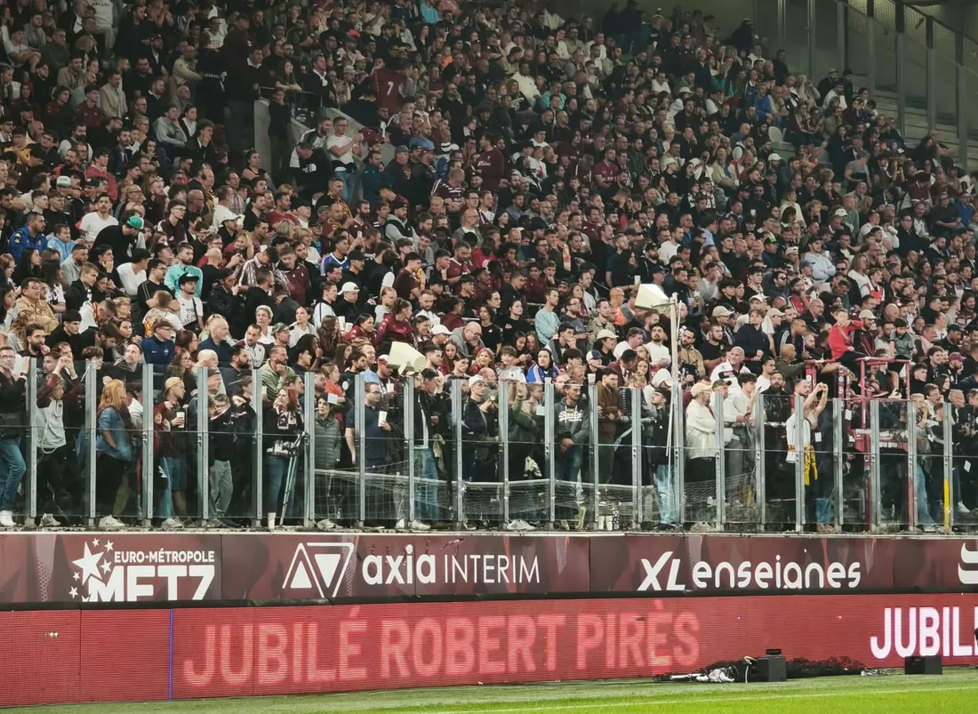 Une soirée de rêve également pour le public du stade Saint-Symphorien. 