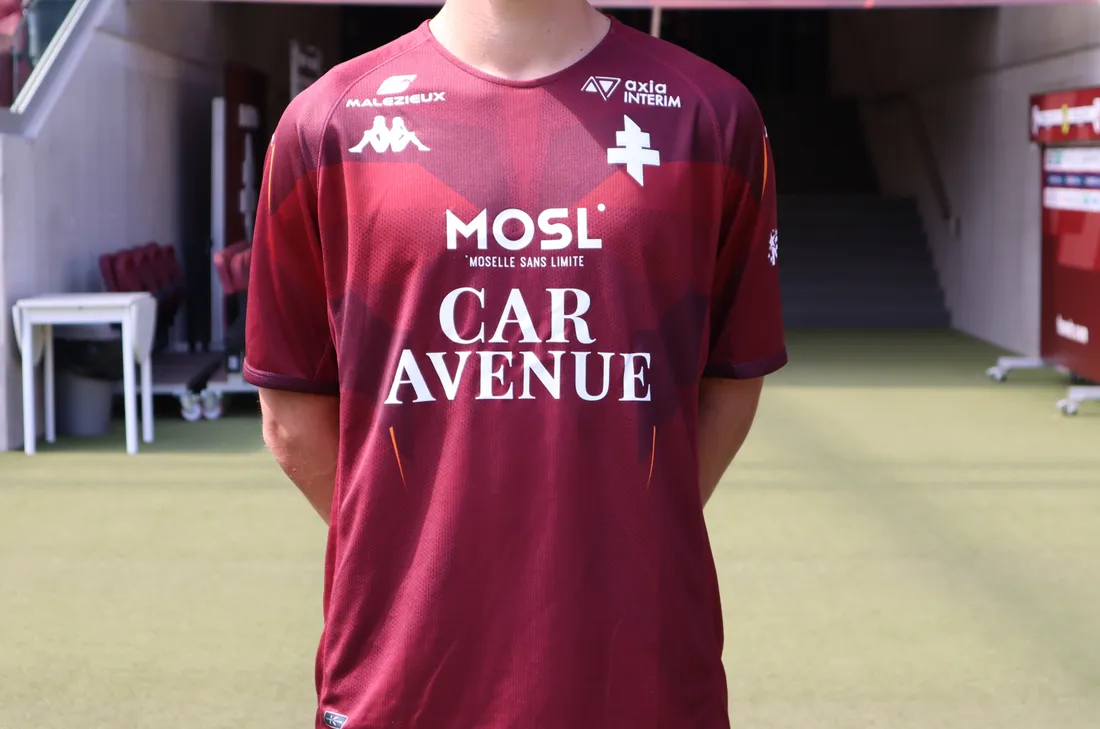 Le maillot domicile du FC Metz pour la saison 2022-2023 / Joscelyn Lapart