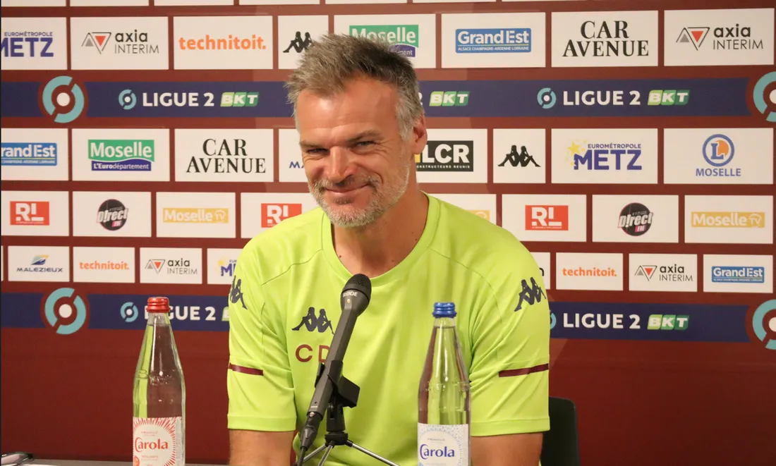 L'entraîneur adjoint Christophe Delmotte / Joscelyn Lapart 