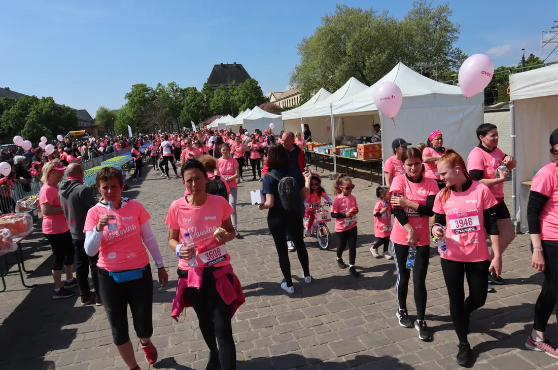 La course est terminée 