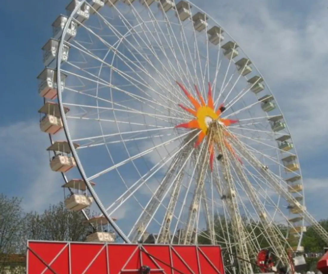 La Foire Attractive de Nancy pose ses valises dans le centre ville.
