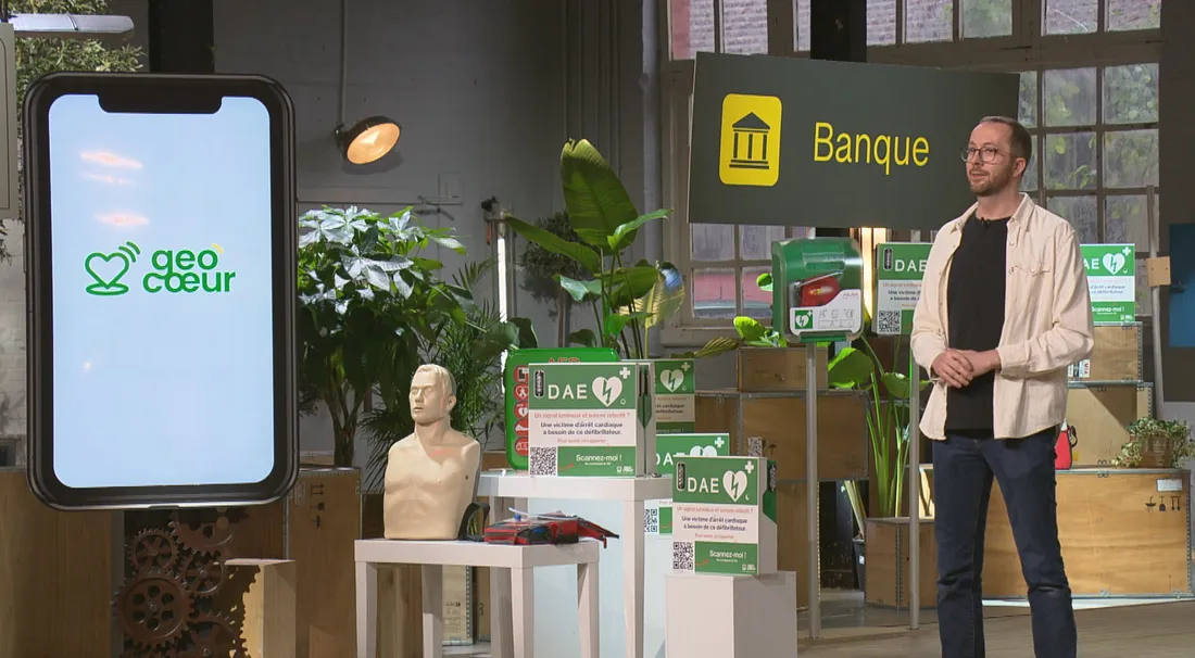  Frédéric Leybold aura 1 minute et trente seconde pour convaincre le jury. 