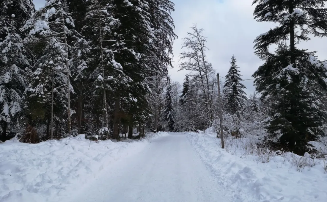 Gerardmer en janvier 2021