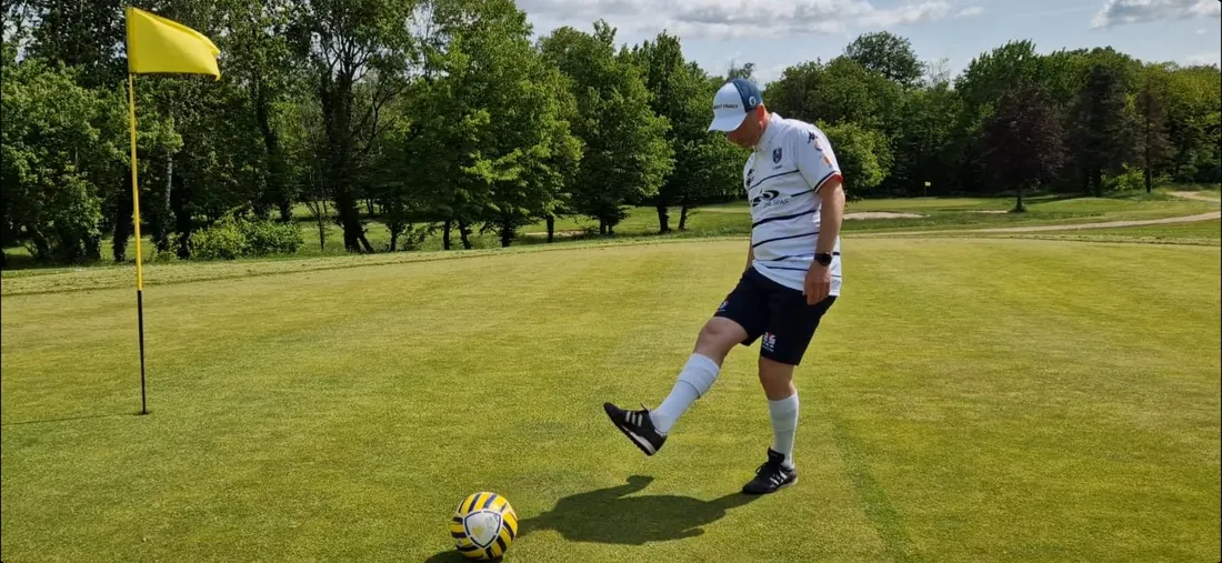 Sébastien Dany au footgolf