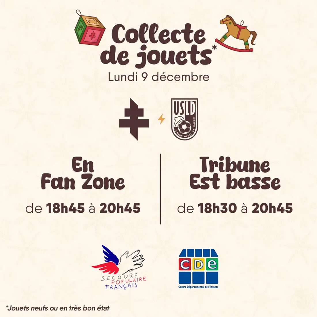 Collecte jouets