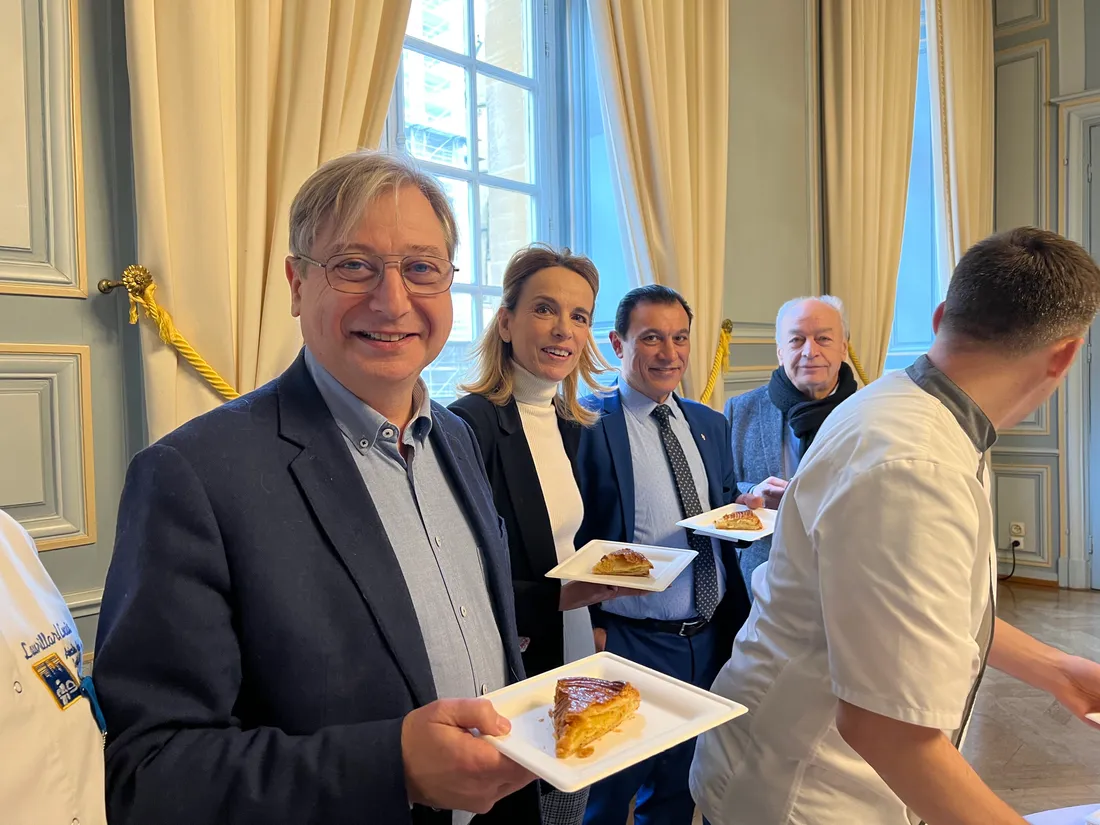 images de la présentation de la galette