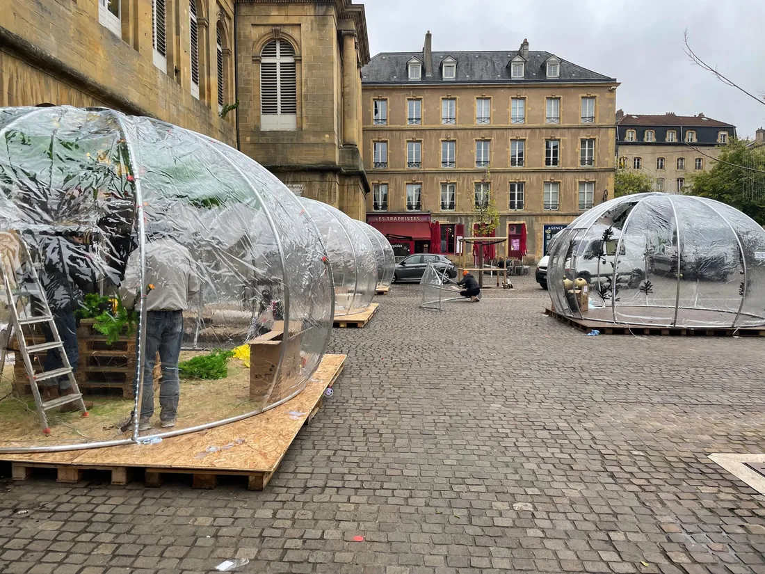 Une mise en place qui se précise à quelques jours de l'ouverture